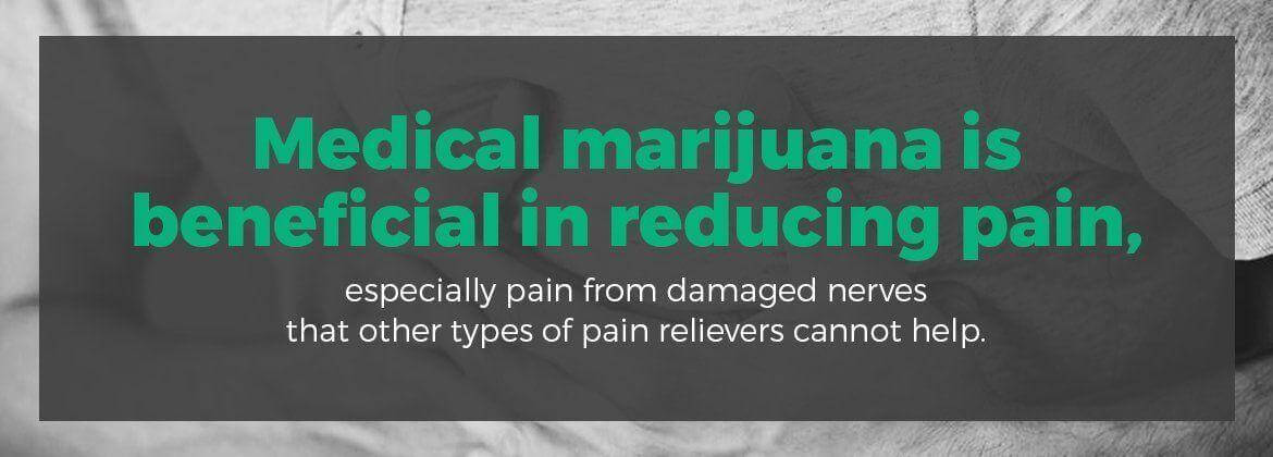 medical marijuana reduce pain